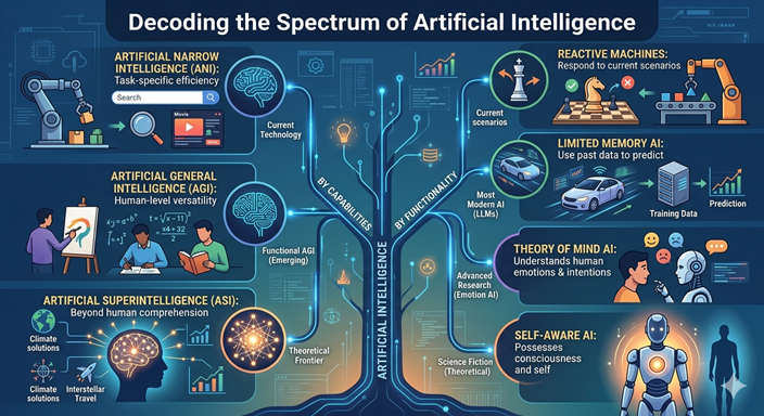 Spectrum of Artificial Intelligence